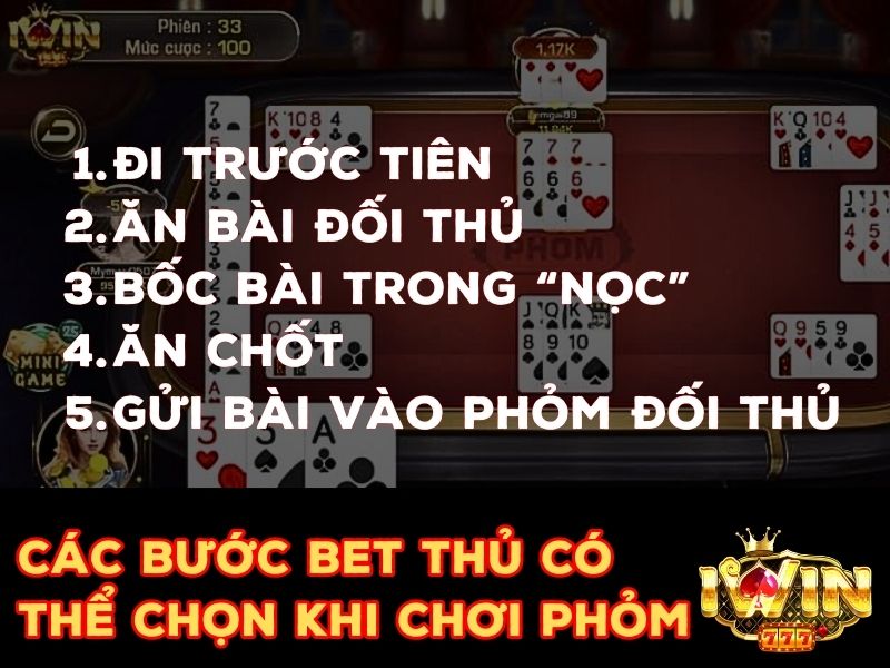 Bet thủ được làm những gì khi đến lượt