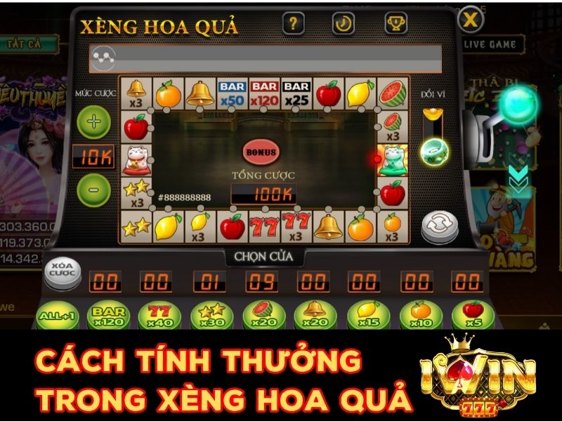 Các công thức tính thưởng trong game 